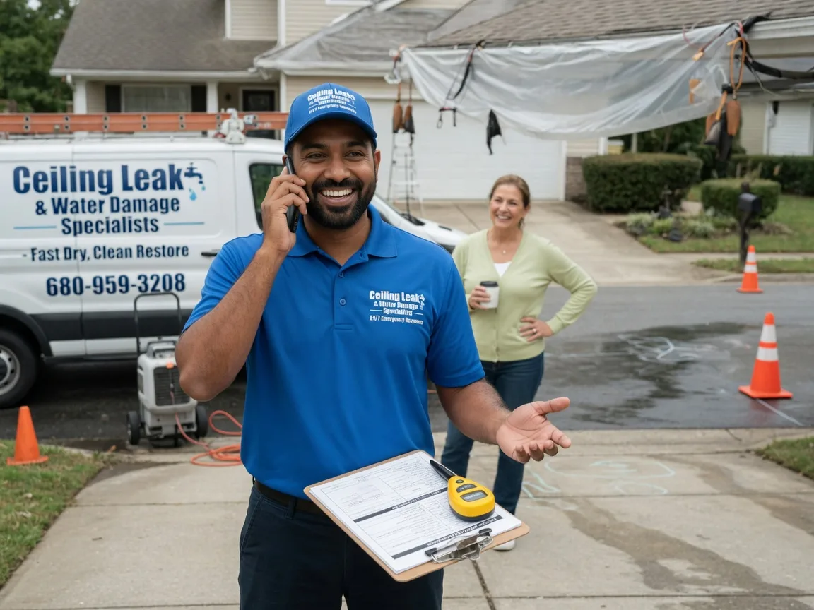 Ceiling Leak Cleanup Wrightsville Beach, NC FAQs